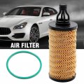 Anxingo 4 Pack Oil Filter Replacement For 2014-2019 Maserati Ghibli V6 For 2017-2019 Lavante Replace 311401 298939