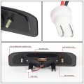 Auto Dynasty Full Led Rear High Mount Smoked Housing 3rd Third Tail Brake Light Stop Lamp Compatible With Cube 09-14