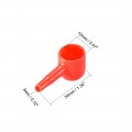 Uxcell Battery Terminal Insulating Rubber Protector Covers For 12mm 3mm Cable Red Black 5 Pairs