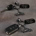 Lagava Dad Gifts From Daughter Motorcycle For Men Ride Safe Keychain Birthday