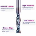 Spetool Spiral Upcut Router Bit 1 2 Inch Shank With Extra Long Life Coating Carbide Cnc Bits End Mill For Wood Mortises Carving