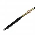 Uxcell 124cm Length Rubber Coated Motorcycle Flexible Clutch Cable For Cg150