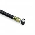 Uxcell 124cm Length Rubber Coated Motorcycle Flexible Clutch Cable For Cg150