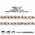 Niche Drive Sprocket Chain Combo For Honda Cbr600f3 Cbr600se Front 15 Rear 43 Tooth 525v O-ring 108 Links