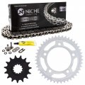 Niche Drive Sprocket Chain Combo For Honda Cbr600f3 Cbr600se Front 15 Rear 43 Tooth 525v O-ring 108 Links