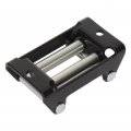 Ocpty Heavy Duty Universal Atv Utv Roller Fairlead Guide Recovery Winch Steel Cable Bolt Pattern