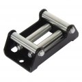 Ocpty Heavy Duty Universal Atv Utv Roller Fairlead Guide Recovery Winch Steel Cable Bolt Pattern