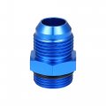 Blue 10an Male To M22 X 1 5mm Thread Tube Hardline Fuel Line Adapter Oil Gas Pipe Fitting 