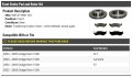 Front Semi-metallic Brake Pad And Rotor Kit Compatible With 2002-2005 Dodge Ram 1500