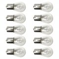 Nghtmre 1156 10x Mini Bulb Standard Clear 12v-21w For Bmw E3 Chevy Ford Gmc 