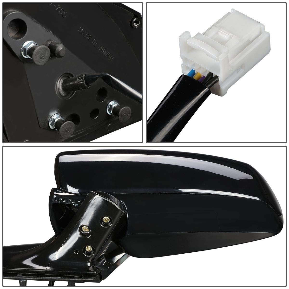 Auto Dynasty Ni1320183 Oe Style Powered Heated Driver Left Side View Door Mirror For Murano 05-07