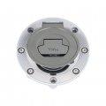 Stainless Steel Motorcycle Fuel Gas Tank Cap Cover Lock With Keys For Yamaha Fzr600r Yzf600 R6 R6s R1 Fj 09 Fj1200 Fz 1 Fazer