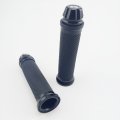 Okstno Motorcycle 7 8 Cnc Hand Grips Aluminum Rubber Gel Handlebar For Sport Bike Black