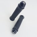 Okstno Motorcycle 7 8 Cnc Hand Grips Aluminum Rubber Gel Handlebar For Sport Bike Black