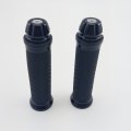 Okstno Motorcycle 7 8 Cnc Hand Grips Aluminum Rubber Gel Handlebar For Sport Bike Black