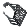 Motorcycle Rear Trunk Bracket Replacement For Y15 Lc135 Fiv8 Strong Carbon Steel Luggage Rack With Matte Black Finish And 