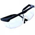 Hqrp Powerful Blacklight Flashlight 100 Led With 390 Nm Wavelength And Protecting Safety Glasses Clear Lens Plus Sun Meter