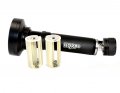 Hqrp Powerful Blacklight Flashlight 100 Led With 390 Nm Wavelength And Protecting Safety Glasses Clear Lens Plus Sun Meter