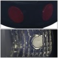 Compatible With Chevy Silverado Gmt800 4pc Pair Of Chrome Amber Corner Headlight Black Smoked Lens 3d Led Tail Light