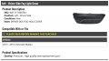 Left Driver Side Fog Light Cover Compatible With 2013-2015 Chevy Malibu
