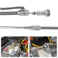 Stainless Steel Oil Pan Dipstick Passenger Side For 80-96 Chevrolet G10 G20 G30 V8 5 0 7 6 6l 