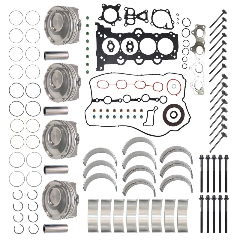 Partszen 23041-2b600 Hbhy22l 8997 Engine Overhaul Rebuild Kit Pistons Rings Main Rod Bearing Set Intake Exhaust Valve For