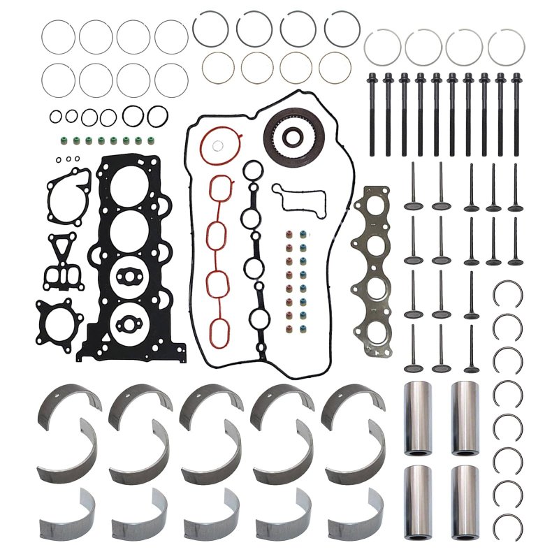 Partszen 23041-2b600 Hbhy22l 8997 Engine Overhaul Rebuild Kit Pistons Rings Main Rod Bearing Set Intake Exhaust Valve For