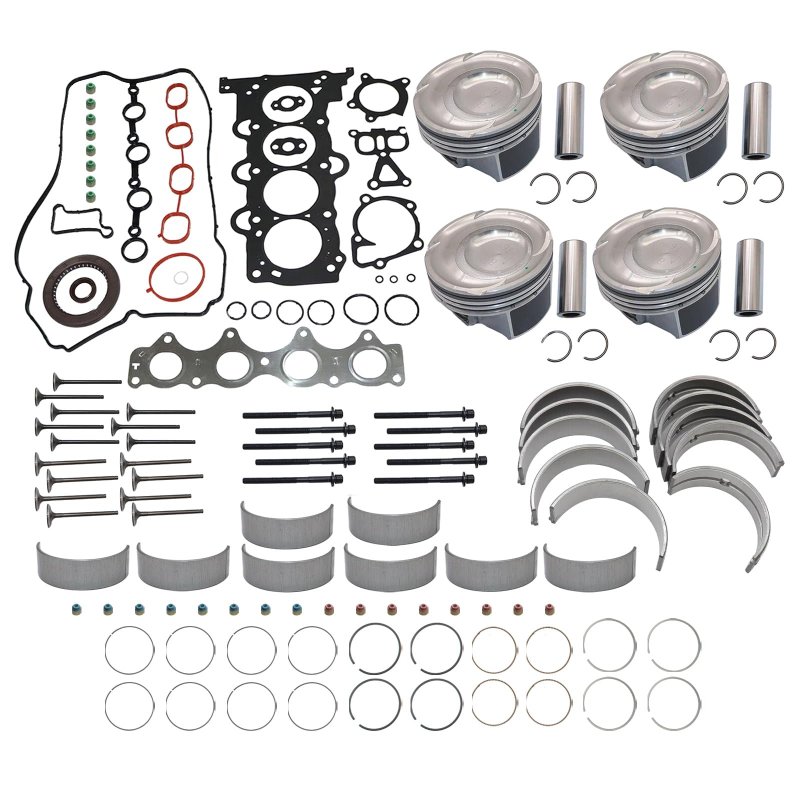 Partszen 23041-2b600 Hbhy22l 8997 Engine Overhaul Rebuild Kit Pistons Rings Main Rod Bearing Set Intake Exhaust Valve For