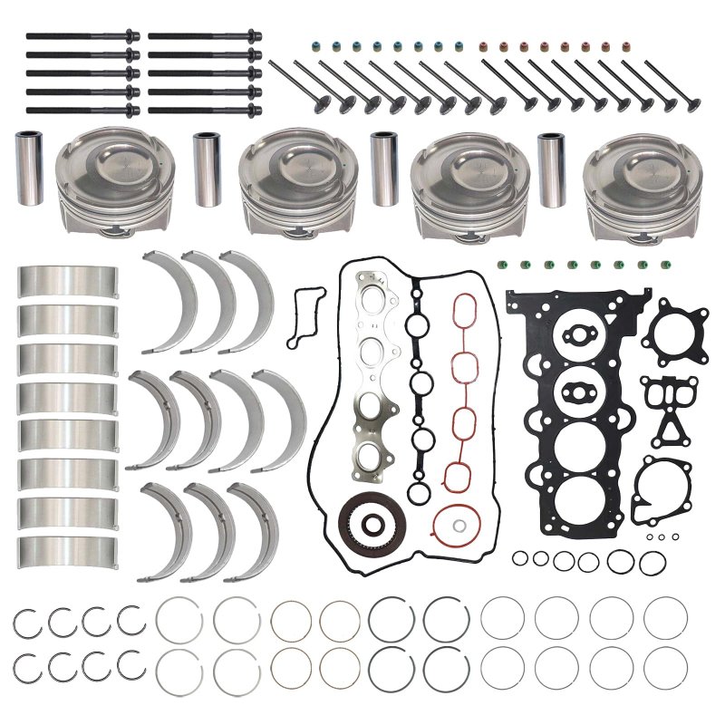 Partszen 23041-2b600 Hbhy22l 8997 Engine Overhaul Rebuild Kit Pistons Rings Main Rod Bearing Set Intake Exhaust Valve For