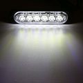 Xt Auto 6led Car Truck Emergency Beacon Warning Hazard Flash Strobe Light White 4-pack 