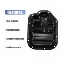 X Autohaux Transmission Oil Pan For Infiniti Fx35 G35 M35 Nissan 350z 11110-4p110 Engine Lower Sump Black Powder Coating Metal