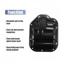 X Autohaux Transmission Oil Pan For Infiniti Fx35 G35 M35 Nissan 350z 11110-4p110 Engine Lower Sump Black Powder Coating Metal