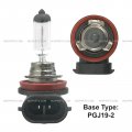 Niuparts 60 Pcs H11 Halogen Bulb White Light With 2 Wire Plug Pin Female Bulbs Connector Pigtail Harness Fit Car Bus Truck