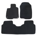 3 Pieces Replacement Black Velour Front Rear Floor Mats Carpet For Honda Crv Cr-v 2017 2018 2019 2020 2021 2022 