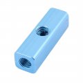 Uxcella Air Compressor 1 4npt 2 Ways Hose Tube Inline Manifold Block Splitter