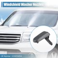 Uxcell 2pcs Windshield Wiper Washer Nozzle Spray Jet For Volkswagen Passat 1 9l 1996-1997 No 191955985a