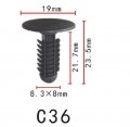 Autobahn88 Radiator Air Side Baffle Door Trim Clip Compatible With Gm Buick Lesabre Olds Delta 88 Royale 92-on Oem 25601491