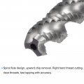 Uxcell Spiral Flute Taps 5 16-18 Unc 2b High Speed Steel Hss Uncoated Machine Thread Milling Threading Screw Tap 3 Flutes