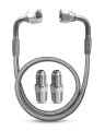 Stainless Steel Ptfe Reiorced Hose For Transporting Air Water Oil Gas 1 4 Npt Male Thread -40a F To 400a F 870psi 60cm Length 