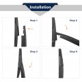 X Autohaux Car Rear Windshield Wiper Blade Arm Set For Lincoln Navigator 2007-2015 16 Inch