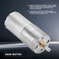 Dc Motor Reduction Electric 12v 25ga-370 Micro Gear Box Speed Geared For Electronic Lock 1000rpm