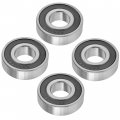 Caltric 4 Spindle Ball Bearing Compatible With John Deere L130 S130 S240 190c G110 Tractor
