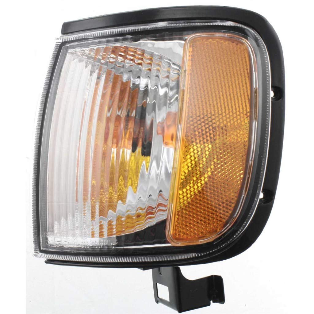 Corner Light Pair For Isuzu Rodeo Sport 2001 2002 2003 Driver And Passenger Side Clear Amber Lens Iz2520107 Iz2521107
