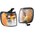 Corner Light Pair For Isuzu Rodeo Sport 2001 2002 2003 Driver And Passenger Side Clear Amber Lens Iz2520107 Iz2521107