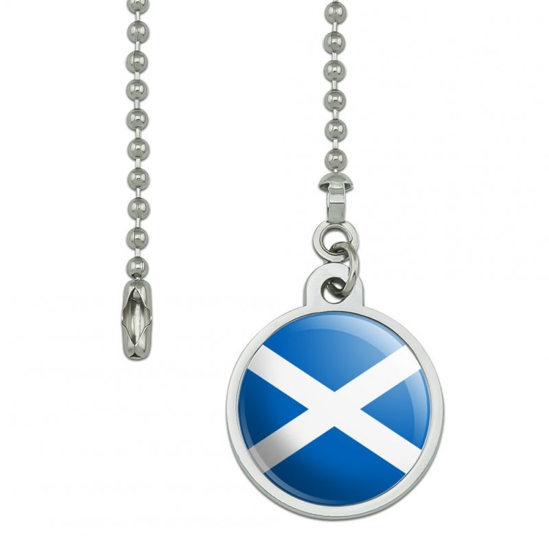 Graphics More Scotland Scottish Country Flag Ceiling Fan And Light Pull Chain