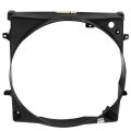 Dna Motoring Oem-rf-0043 Factory Style Radiator Cooling Fan Shroud Efficiency Improved Direct Replacement For 02-07 Jeep 