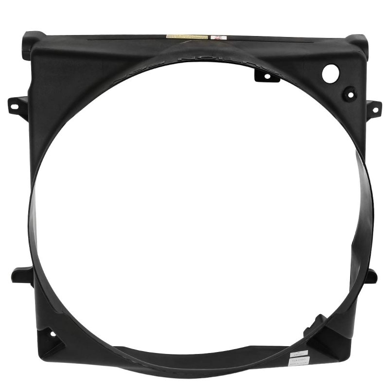 Dna Motoring Oem-rf-0043 Factory Style Radiator Cooling Fan Shroud Efficiency Improved Direct Replacement For 02-07 Jeep