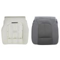Gray Driver Side Bottom Cloth Replacement Seat Cover With Foam For Ford F250 F350 F450 F550 2011 2012 2013 2014 2015 2016 Fits 