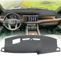 Dash Cover Mat Custom Fit For Gmc Yukon Yukon Xl Denali Denali Ultimate With Hud And Light Sensor Dashboard Pad Carpet 
