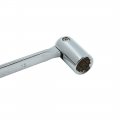 Uxcell Cr-v Steel 10mm 12mm Car Double Socket Wrench Metric Ratchet Spanner